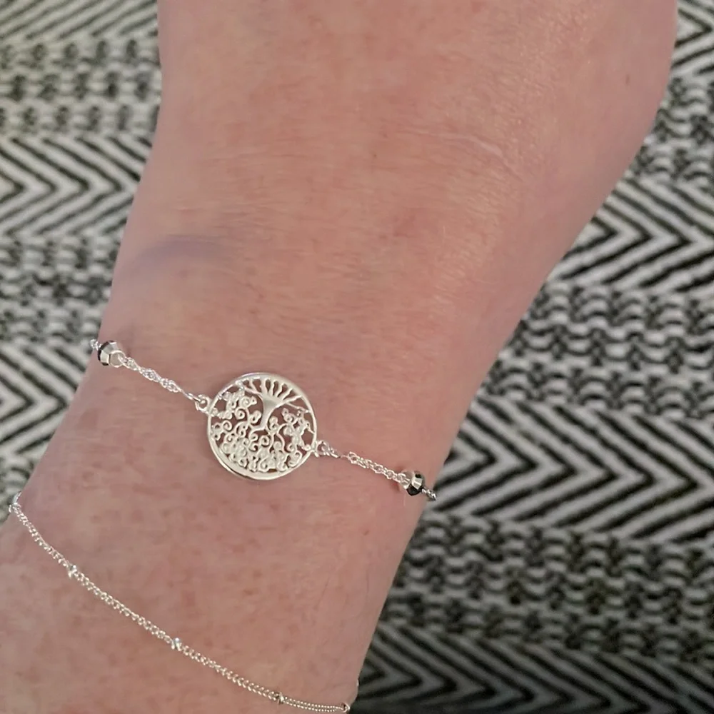 Silver Tree Of Life Bracelet - Picture 3 of 3
